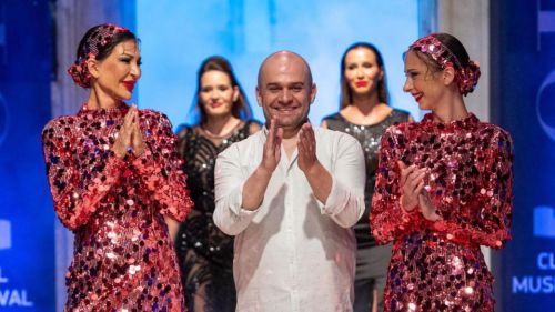 Spektakl pod zvijezdama: Klasična glazba i balet u modnoj priči Ivice Skoke